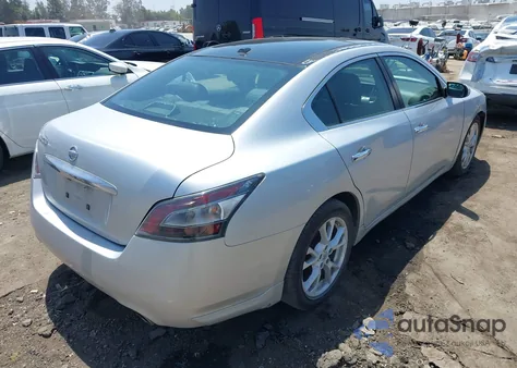 2012 Nissan Maxima S/Sv из США, поврежденный, VIN 1N4AA5AP3CC856251